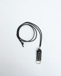 ED ROBERT JUDSON  CLIX spring clip neck holder C/#051 black pebble grain