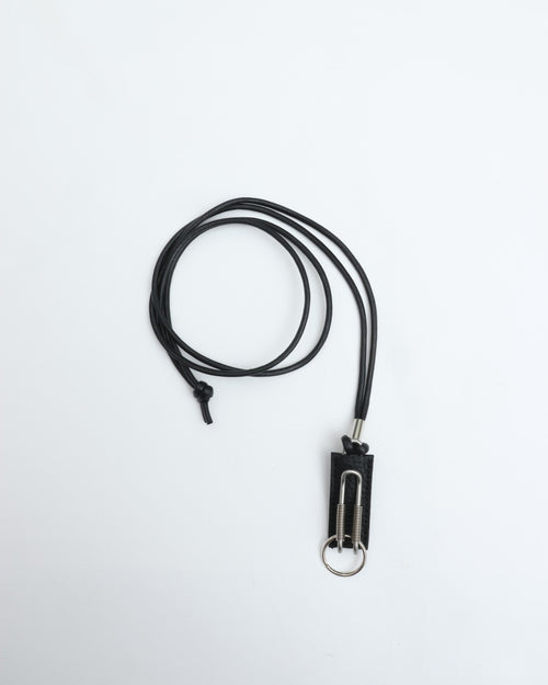 ED ROBERT JUDSON  CLIX spring clip neck holder C/#051 black pebble grain