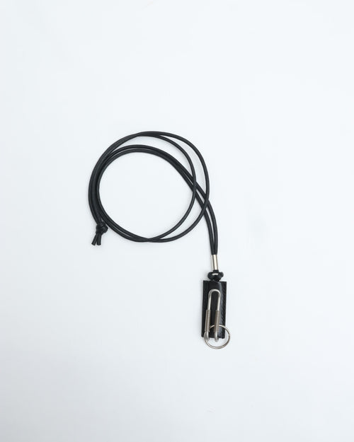 ED ROBERT JUDSON  CLIX spring clip neck holder C/#052 black pull up