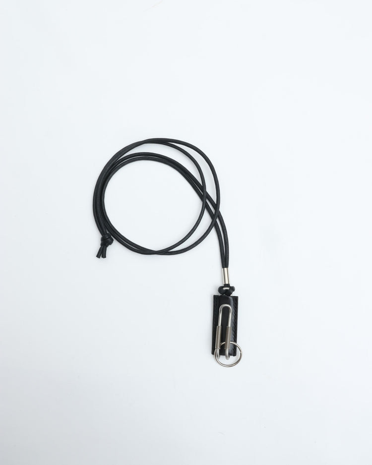 ED ROBERT JUDSON  CLIX spring clip neck holder C/#052 black pull up