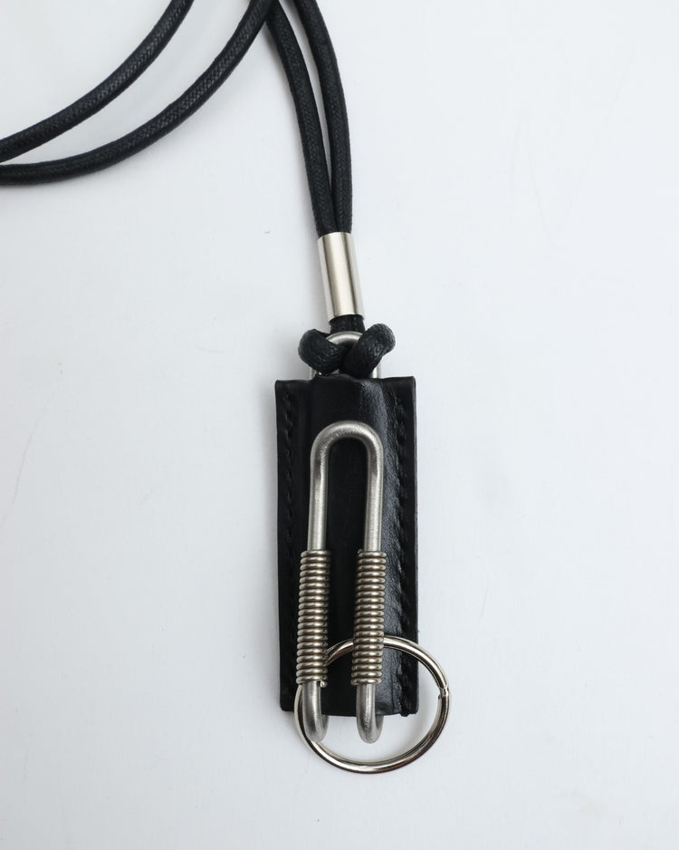 ED ROBERT JUDSON  CLIX spring clip neck holder C/#052 black pull up