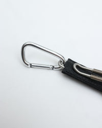 ED ROBERT JUDSON  CLIX spring clip key holder C/#051 black    pebble grain