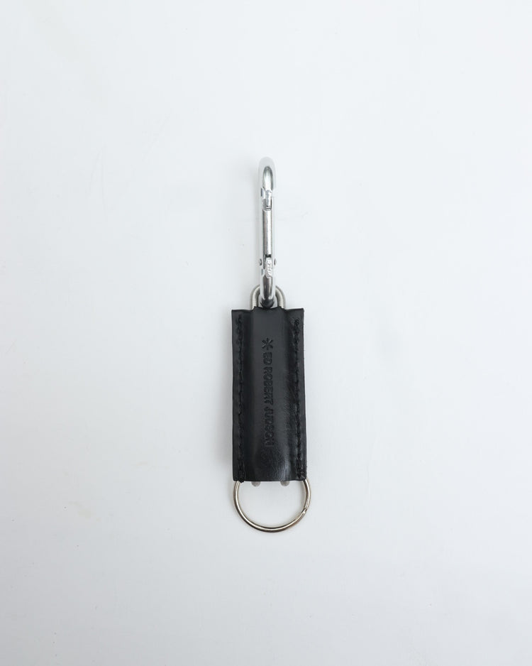 ED ROBERT JUDSON CLIX spring clip key holder C/#052 black pull up