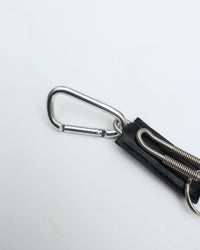 ED ROBERT JUDSON CLIX spring clip key holder C/#052 black pull up
