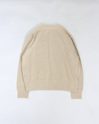 crepuscule  Co/He Rib Sweat P/O 2603-004 NATURAL