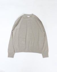 crepuscule  Co/He Rib Sweat P/O 2603-004 GRAYBEIGE
