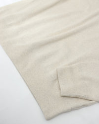 crepuscule  Co Rib Sweat P/O 2603-004 OATMEAL