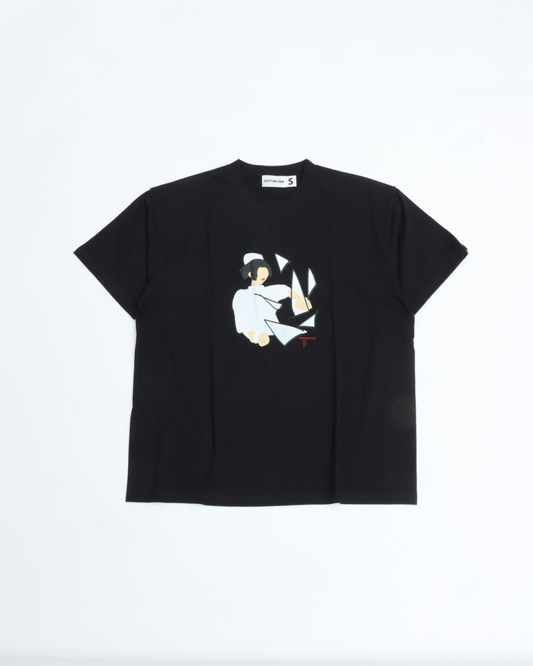 COTTON PAN Instinct GOAT S/S BLACK