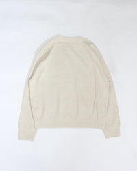 crepuscule  Co Rib Sweat P/O 2603-004 OATMEAL