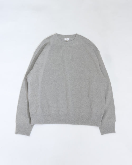 crepuscule  Co Rib Sweat P/O 2603-004 GRAY