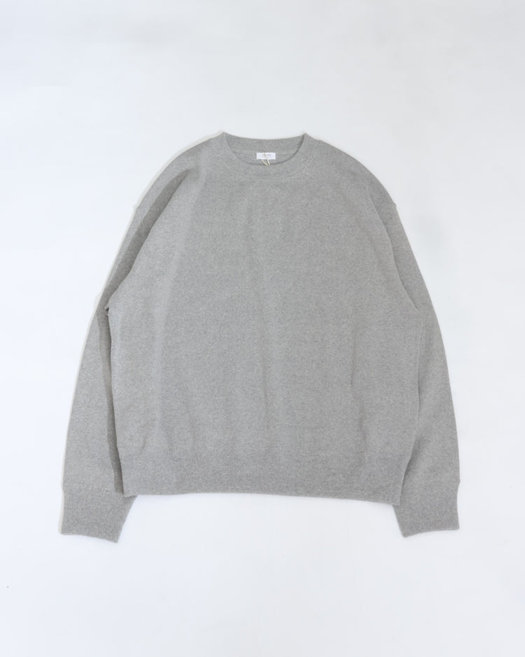 crepuscule  Co Rib Sweat P/O 2603-004 GRAY