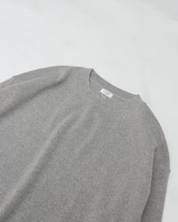 crepuscule  Co Rib Sweat P/O 2603-004 GRAY