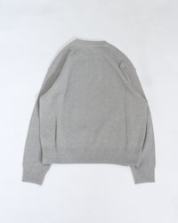 crepuscule  Co Rib Sweat P/O 2603-004 GRAY