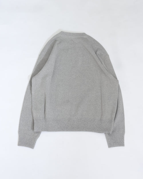 crepuscule  Co Rib Sweat P/O 2603-004 GRAY