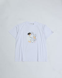 COTTON PAN Instinct GOAT S/S WHITE