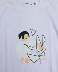 COTTON PAN  本能　GOAT S/S WHITE