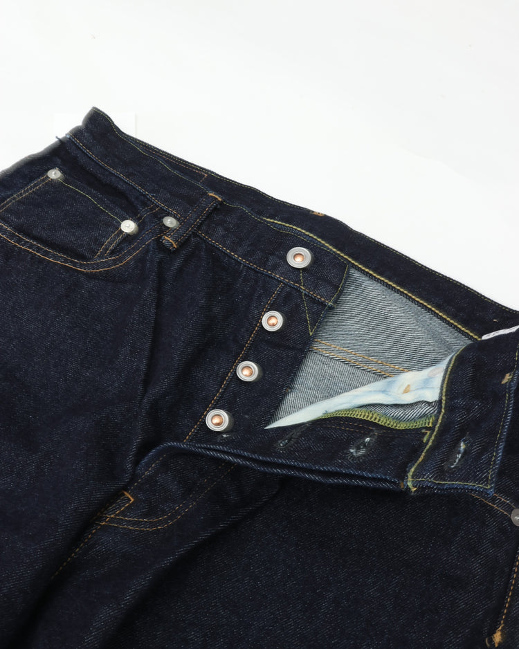 HATSKI  Denim01 Loose Tapered Denim -One Wash