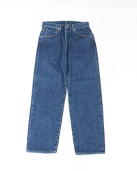 HATSKI  Buckle Denim Trousers Washi Denim Black DENIM05-W