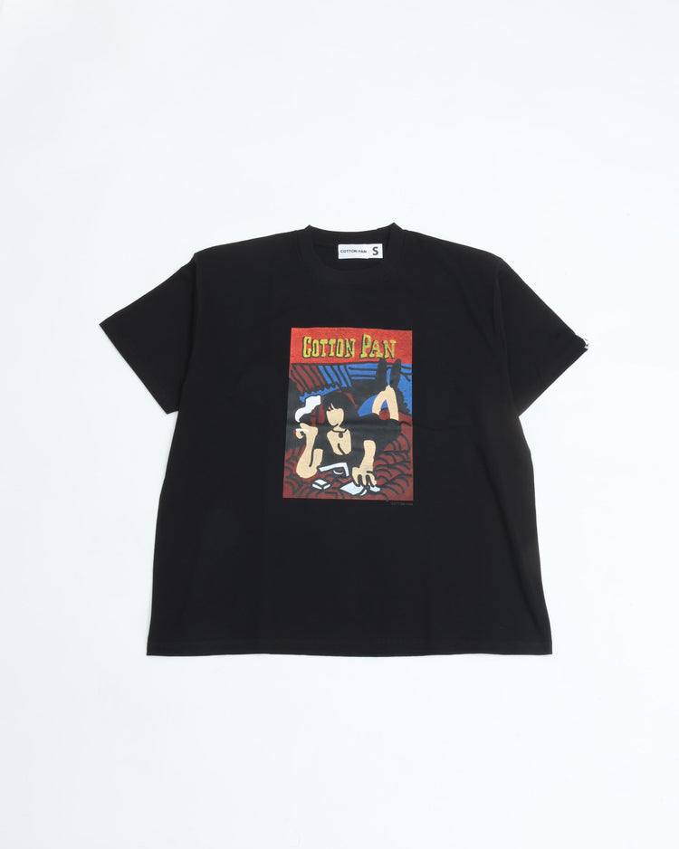 COTTON PAN  PF　GOAT S/S BLACK
