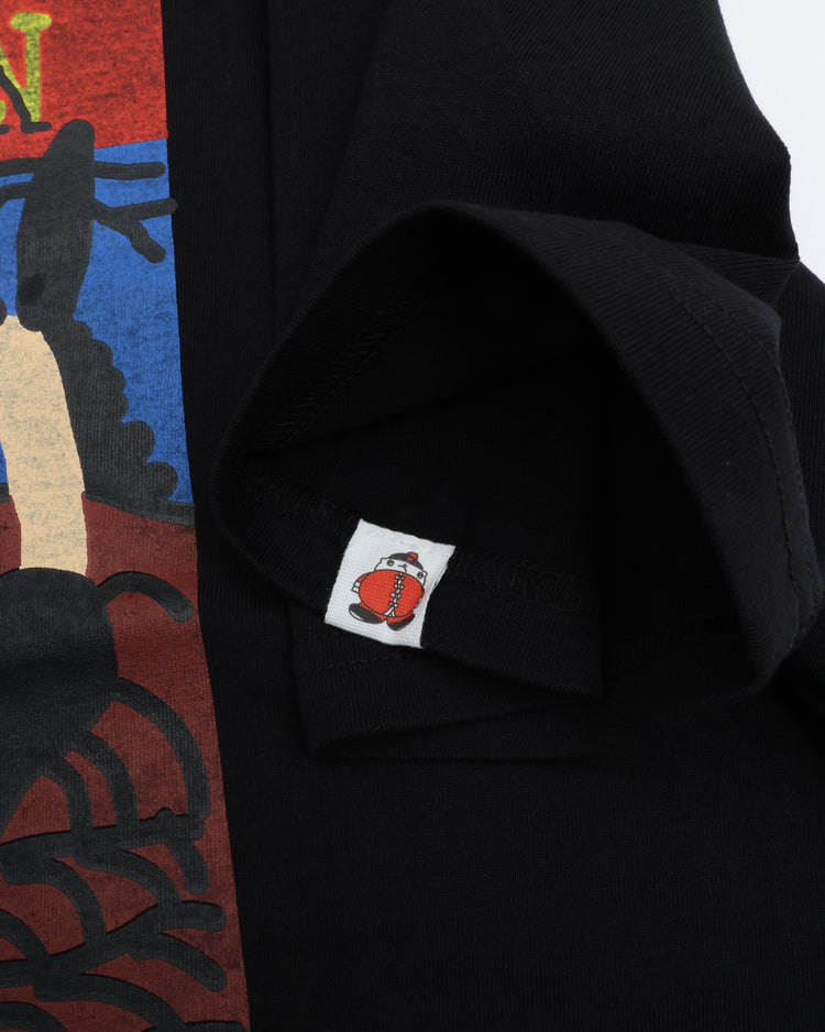 COTTON PAN  PF　GOAT S/S BLACK