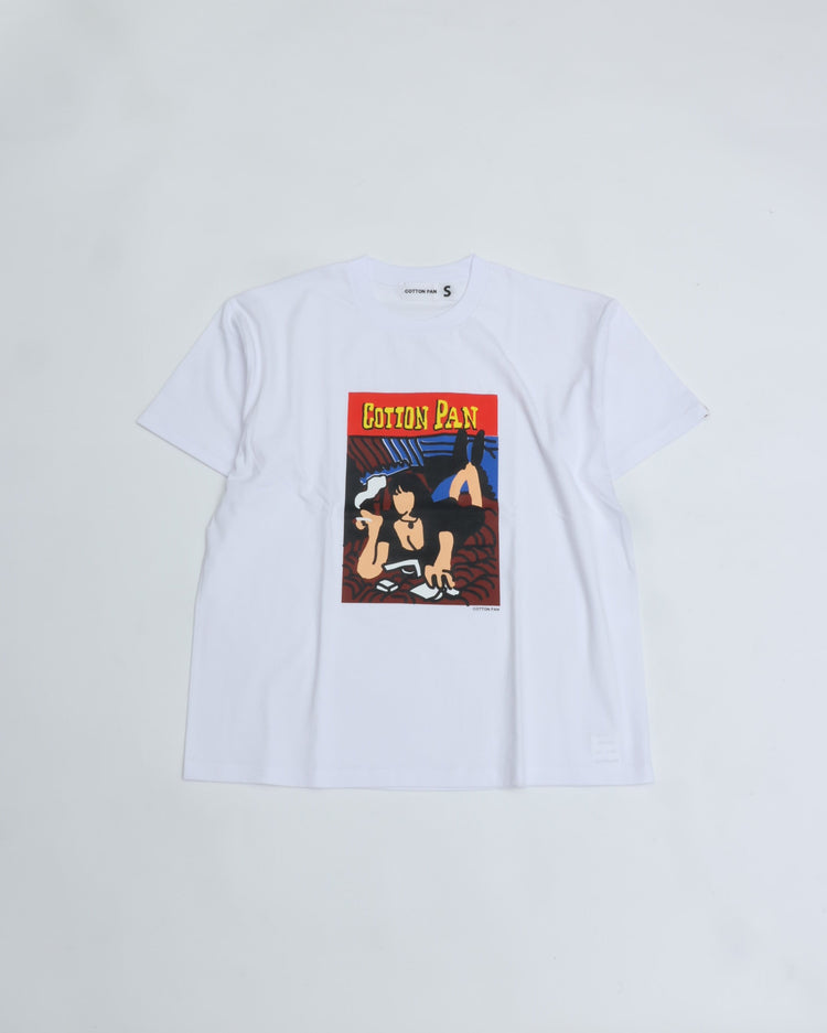 COTTON PAN PF GOAT S/S WHITE
