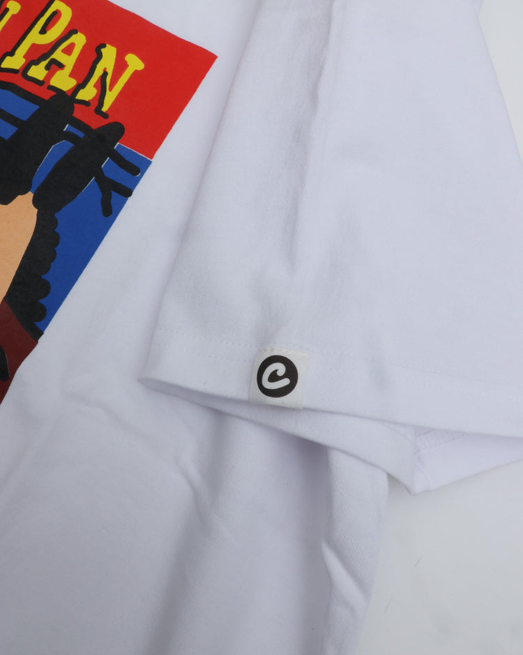 COTTON PAN PF GOAT S/S WHITE