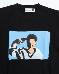 COTTON PAN  夏休み（朝日）　GOAT S/S BLACK