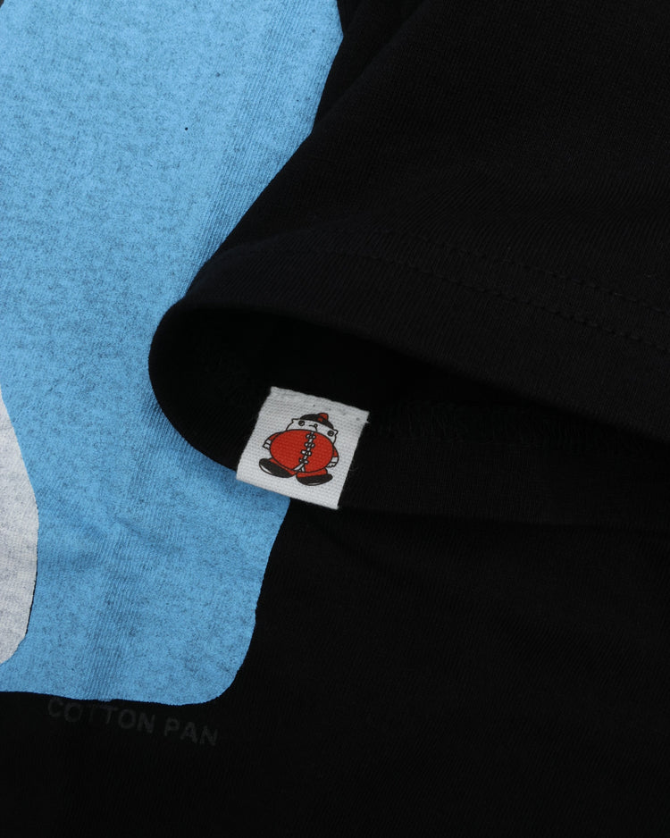 COTTON PAN  夏休み（朝日）　GOAT S/S BLACK