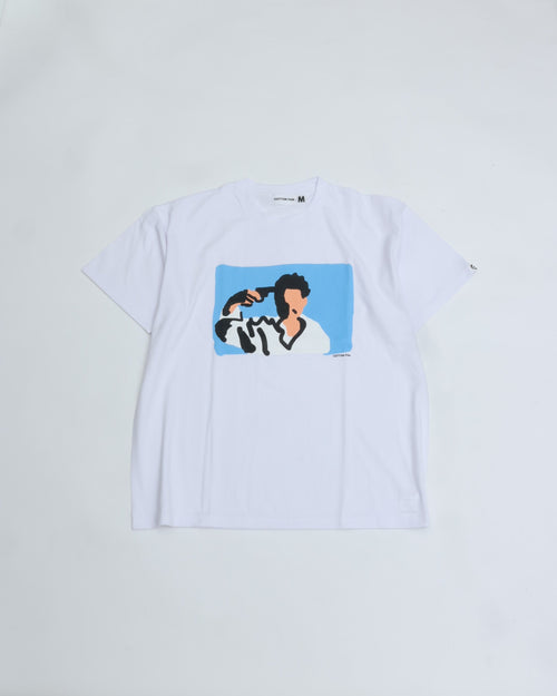 COTTON PAN  夏休み（朝日）　GOAT S/S WHITE