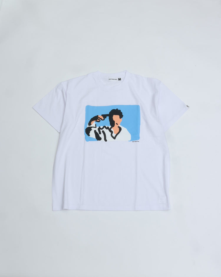 COTTON PAN Summer Vacation (Asahi) GOAT S/S WHITE