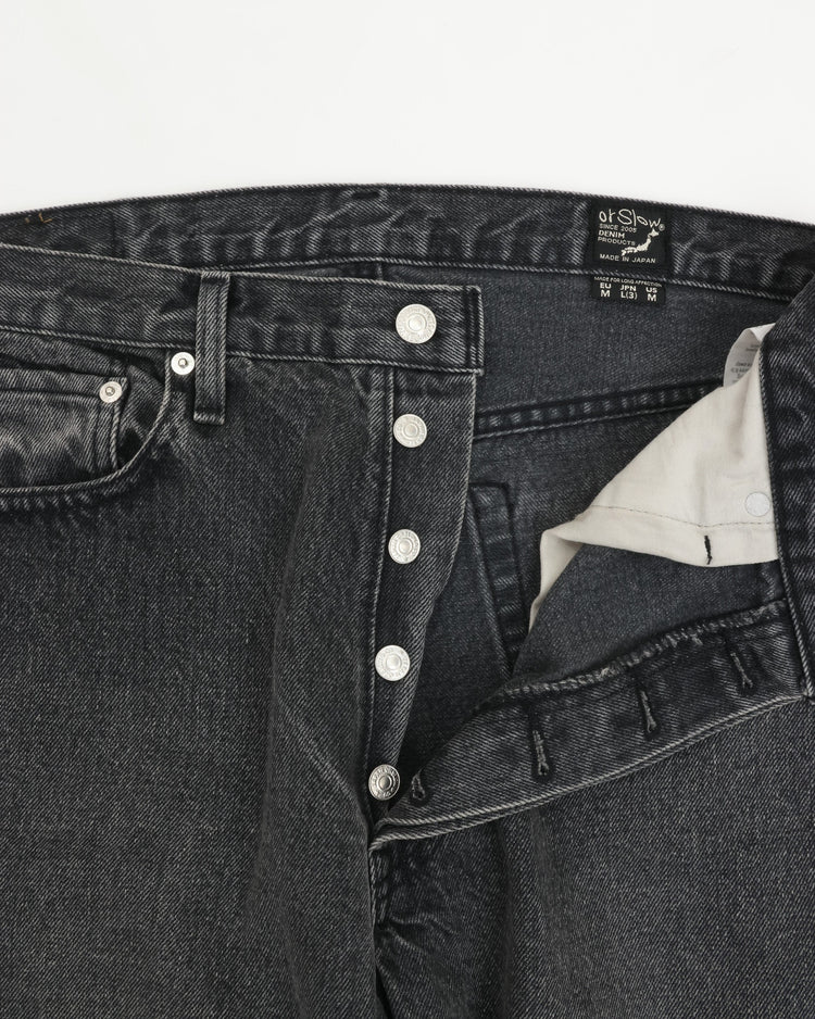 orslow  105 90's 5 POCKET BLACK DENIM STONE WASH