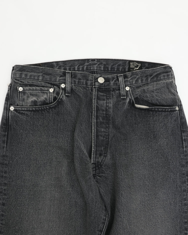 orslow  105 90's 5 POCKET BLACK DENIM STONE WASH