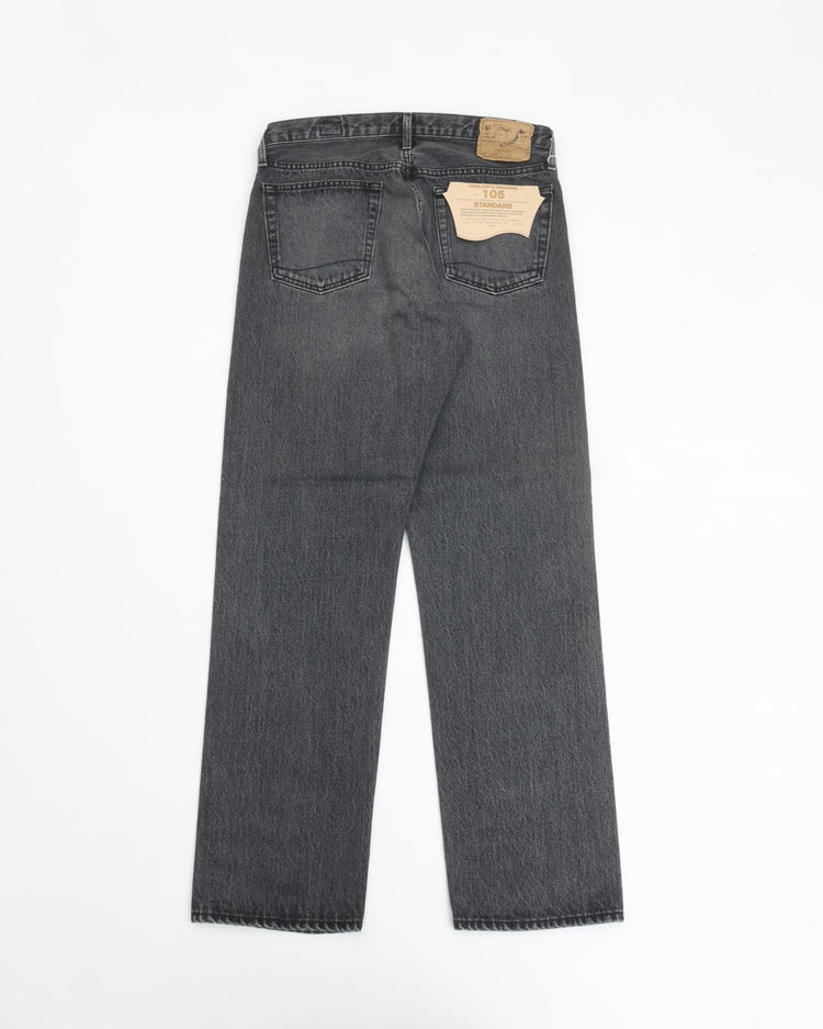 orslow / 105 90's 5 POCKET BLACK DENIM STONE WASH