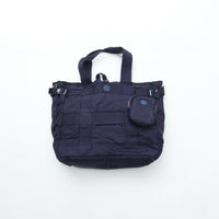 PORTER CLASSIC SUPER NYLON TOTE BAG BLUE