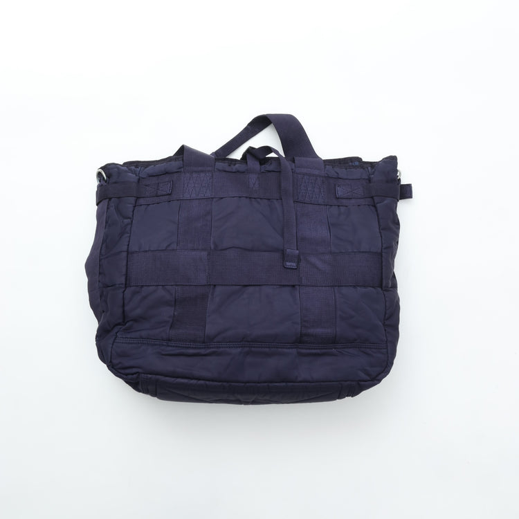 PORTER CLASSIC SUPER NYLON TOTE BAG BLUE