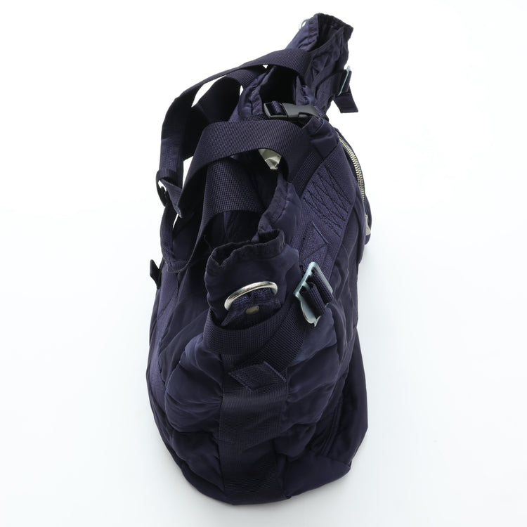 PORTER CLASSIC SUPER NYLON TOTE BAG BLUE