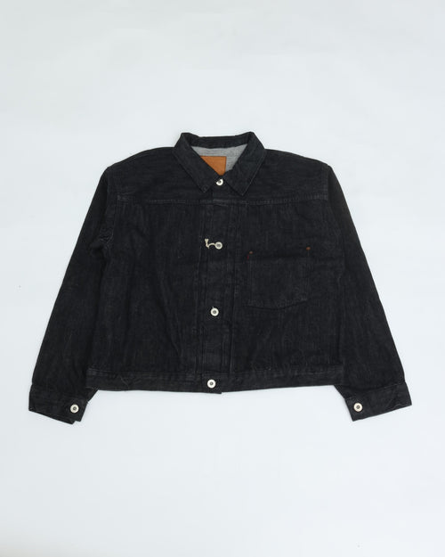 REMI RELIEF 12oz DENIM 大戦モデル JKT BLACK (ONEWASH) RN31393069 ONE WASH