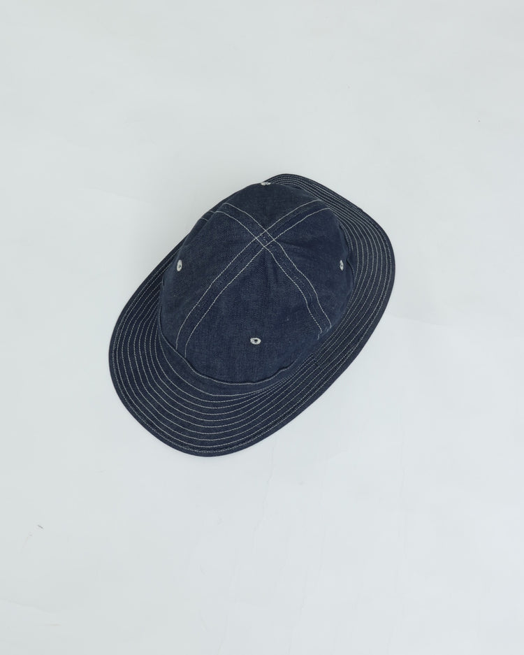 WAREHOUSE & CO.　Lot 5200 DENIM ARMY HAT 4PANELインディゴデニム