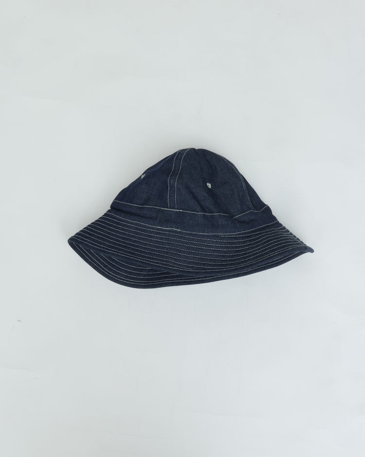 WAREHOUSE & CO.　Lot 5200 DENIM ARMY HAT 4PANELインディゴデニム