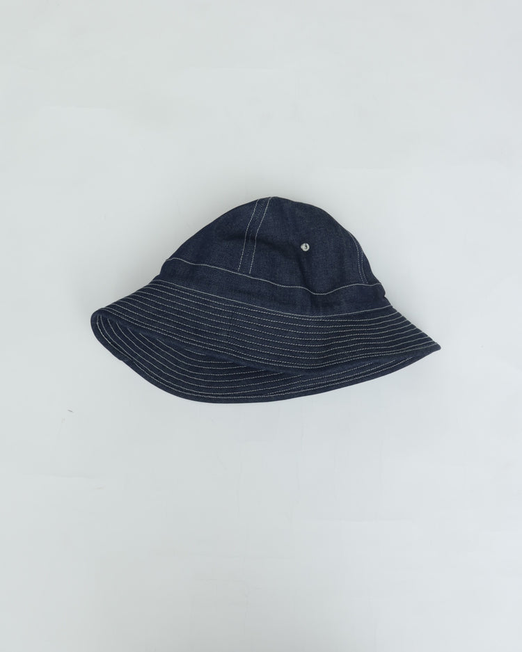 WAREHOUSE & CO.　Lot 5200 DENIM ARMY HAT 4PANELインディゴデニム