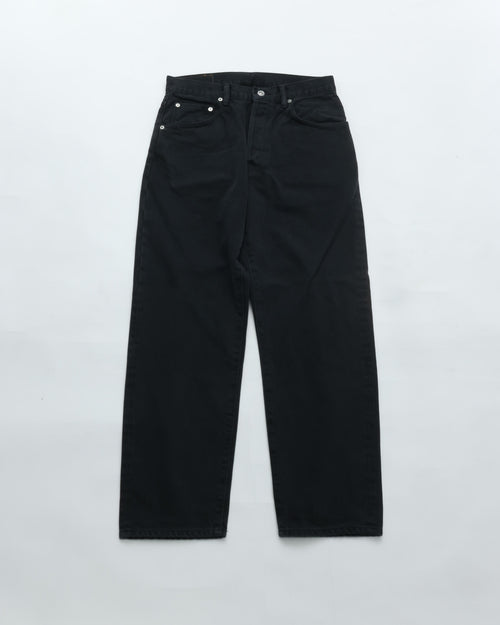 HATSKI Denim01 Loose Tapered Denim -Fade Black