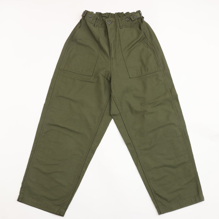 Ordinary fits  JAMES FATIGUE BACK SATIN KHAKI