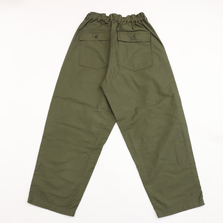 Ordinary fits  JAMES FATIGUE BACK SATIN KHAKI