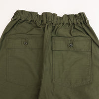 Ordinary fits  JAMES FATIGUE BACK SATIN KHAKI