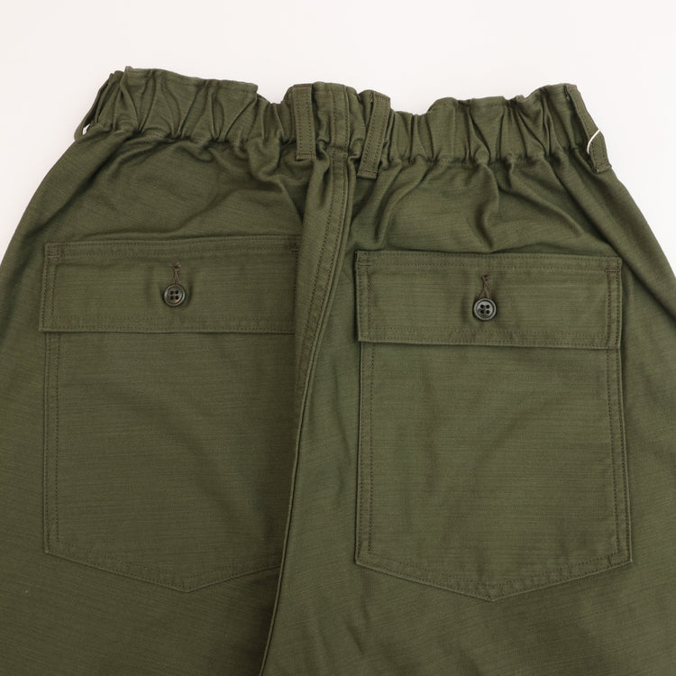 Ordinary fits  JAMES FATIGUE BACK SATIN KHAKI