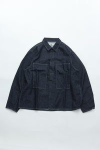 HATSKI  Faux Pullover Denim Shirt HT.8203006 denim