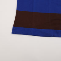 maillot / Wide Border Long-Tee (MAK-21222 ROYAL*BROWN)