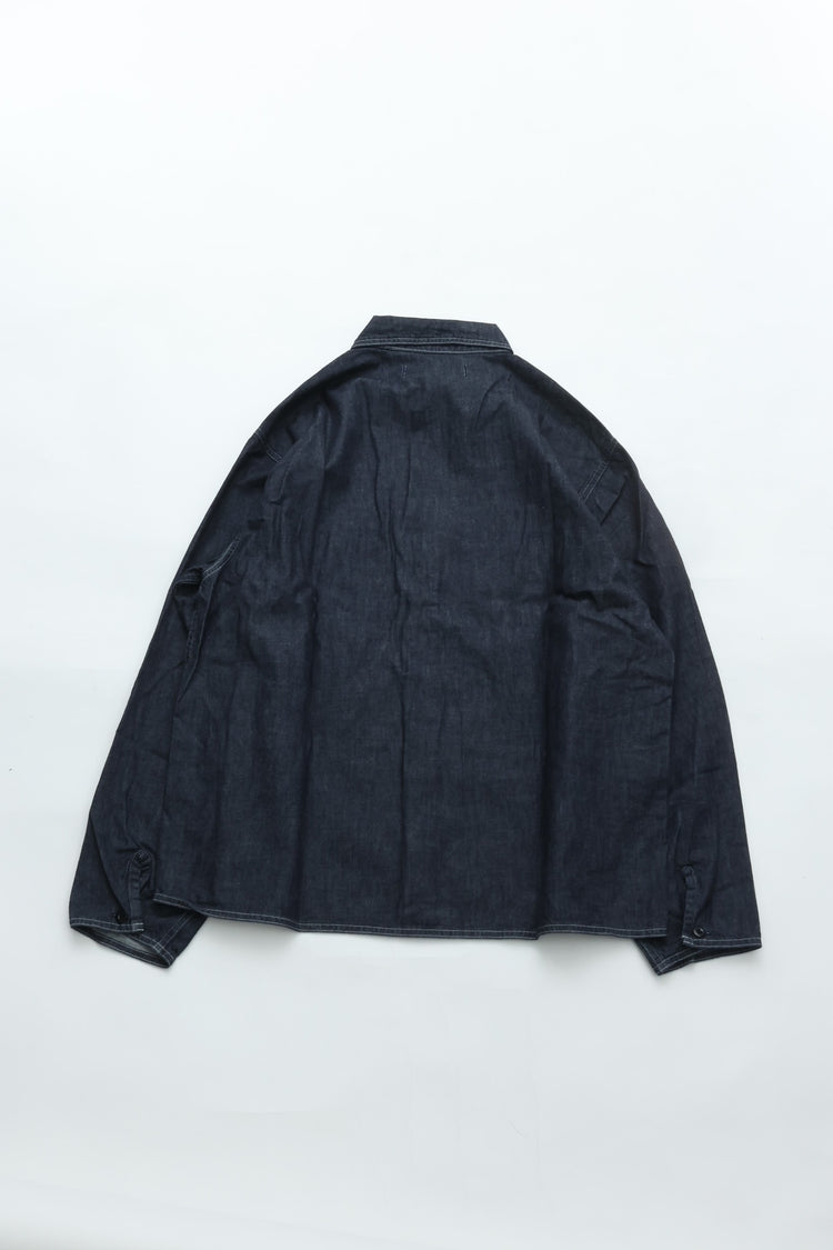 HATSKI  Faux Pullover Denim Shirt HT.8203006 denim