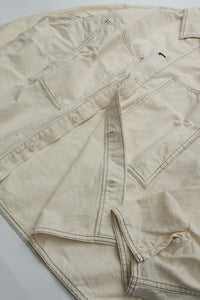 HATSKI  Faux Pullover Denim Shirt HT.8203006 WHITE