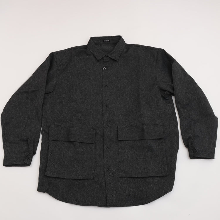 maillot / tech tweed big pocket shirt JK　MAS-24252